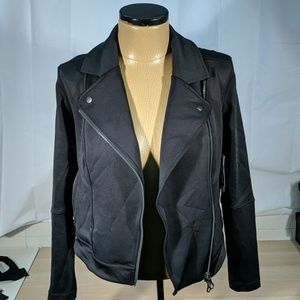 Joylab women's black moto jacket
